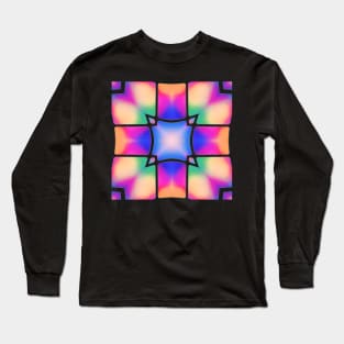 Sweet Kaleido Square Long Sleeve T-Shirt